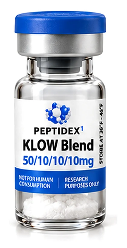 KLOW Blend 50/10/10/10 mg vial